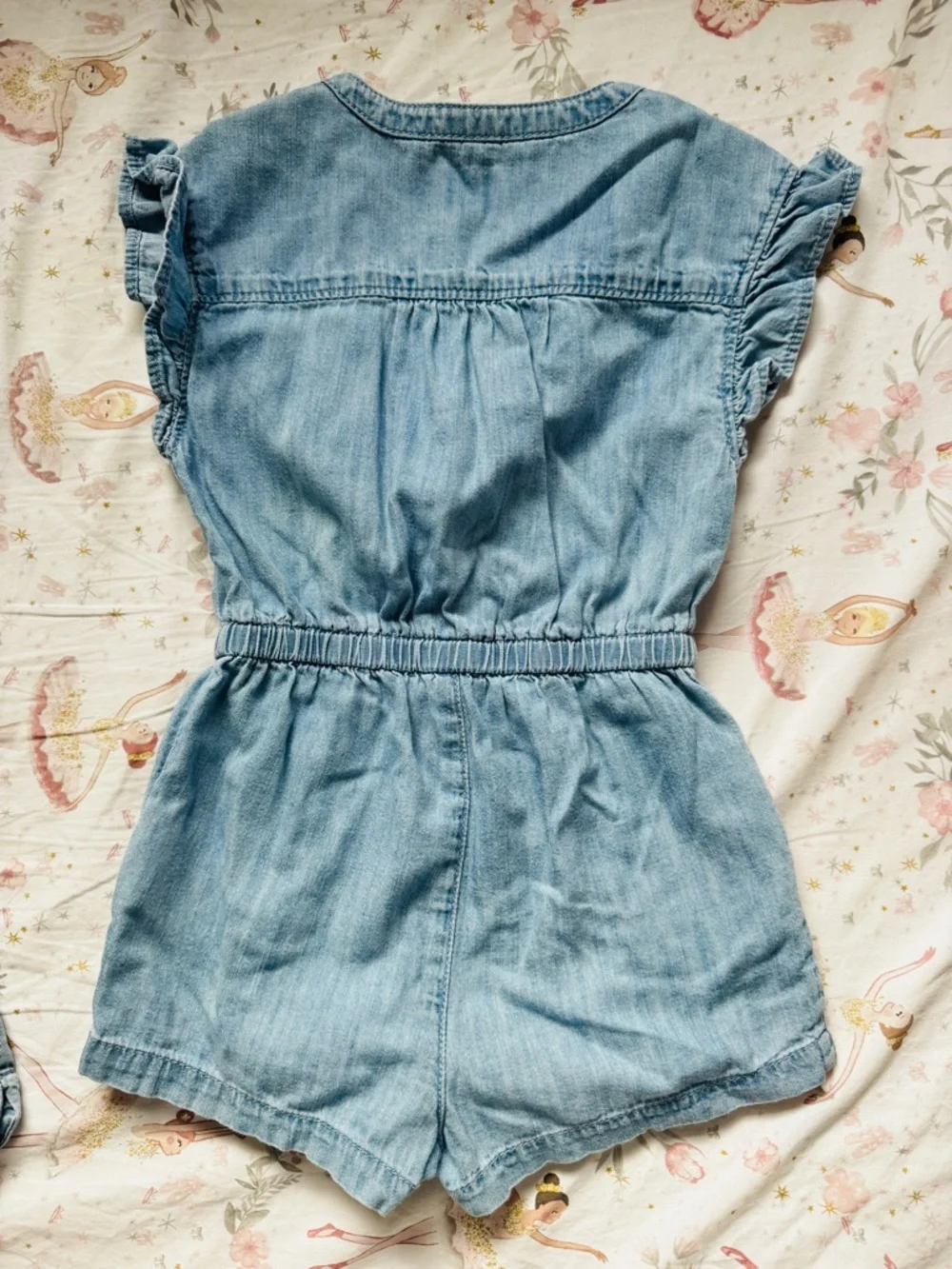 Toddler Girls Size 2 Denim Romper Bundle | Gap + Cat & Jack | Preppy Summer